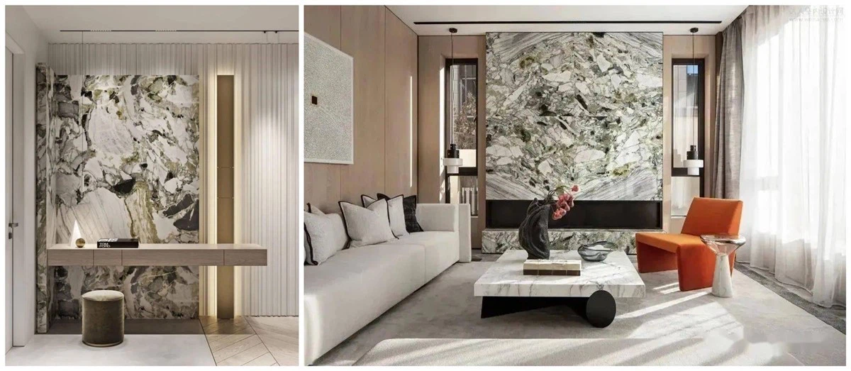 green marble accent wall green marble accent wall