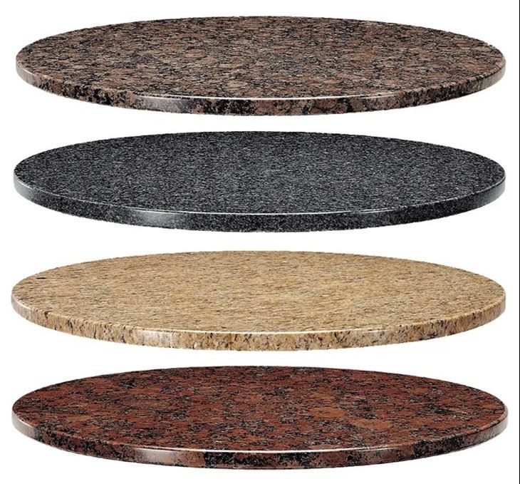 Prírodný kameň okrúhla žulová stolová doska