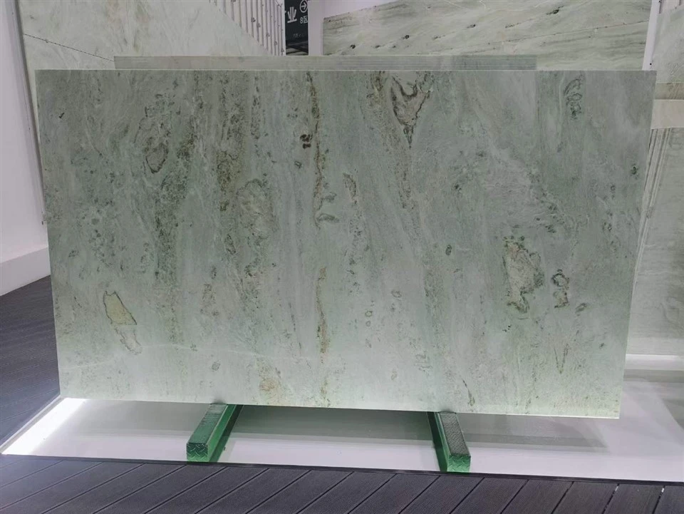 Green Jade Flowing Clouds Marble (7)