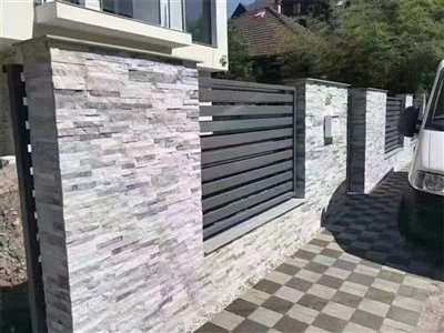Vonkajšie naukladané kamenné obklady stien